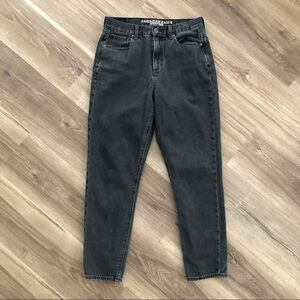 American Eagle Outfitters grey mom jeans size 4R